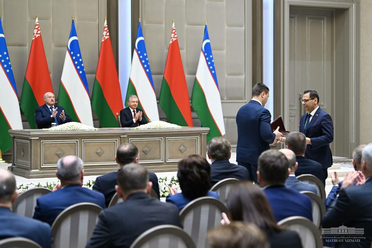 Какие документы подписали Узбекистан и Беларусь — список