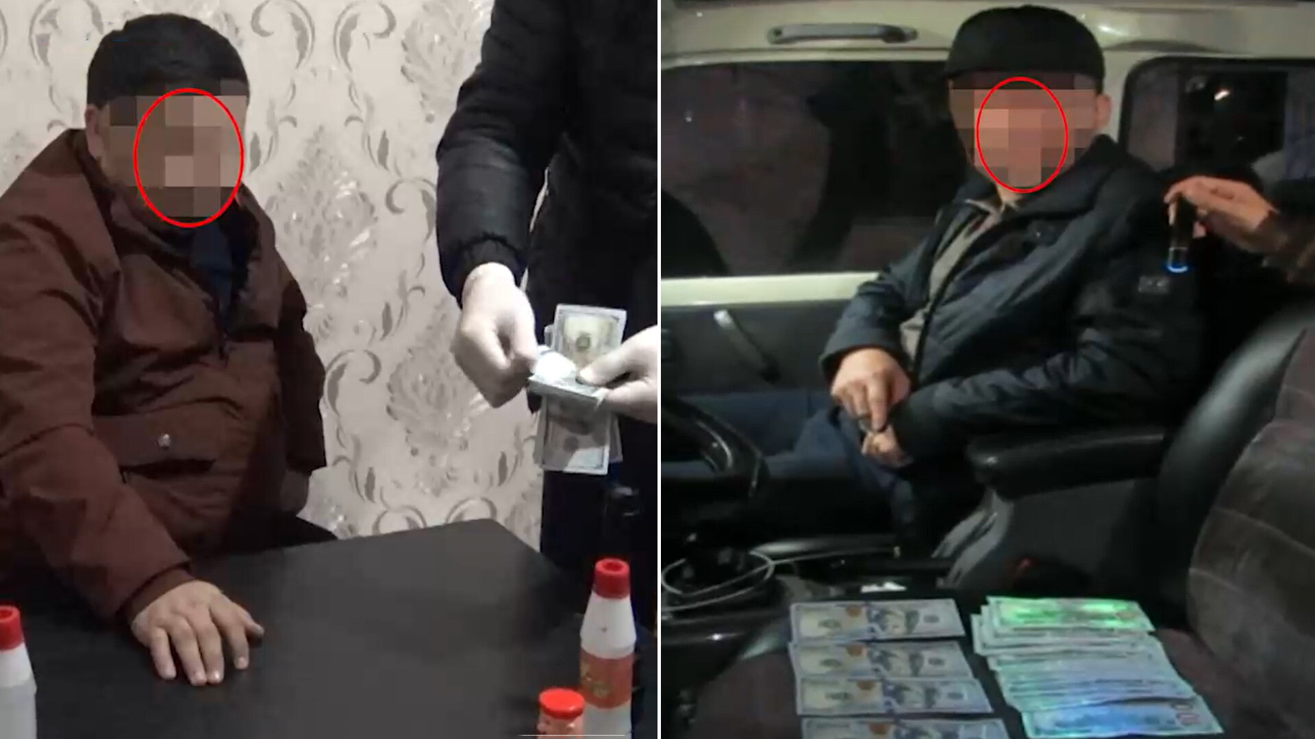 В Кашкадарье и Джизаке за взятку задержаны два чиновника — видео