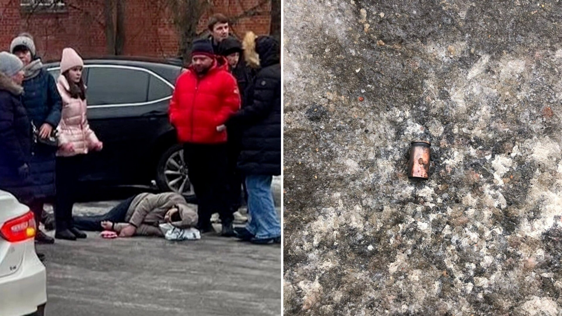 В Петербурге расстреляли 41-летнего узбекистанца, который привез детей своего работодателя в школу — видео