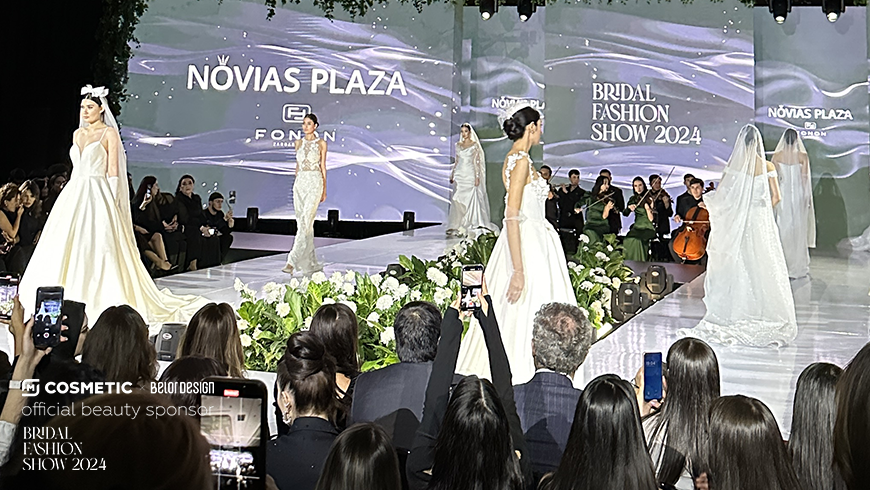 M Cosmetic совместно с BelorDesign стал официальным бьюти-партнером Bridal Fashion Show 2024