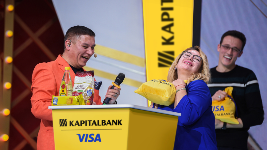 Объявлены первые победители акции «Килограмм денег» от Visa Kapitalbank
