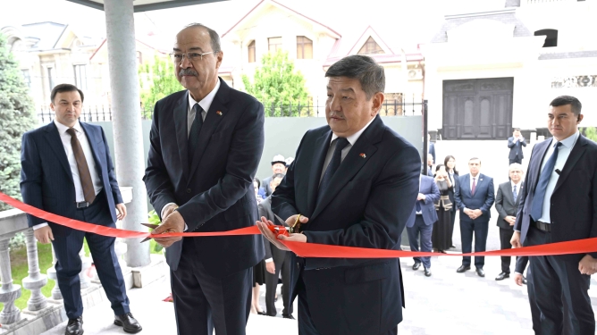 В Ташкенте открыли новое здание посольства Кыргызстана — фото
