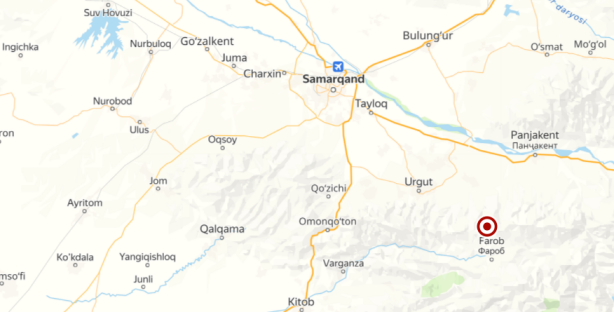 В Узбекистане произошло землетрясение магнитудой 4