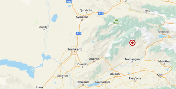 В Узбекистане ощутили землетрясение с эпицентром в Кыргызстане