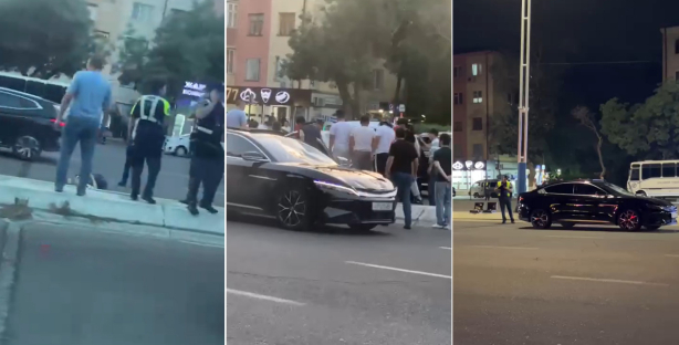 В Ташкенте водитель BYD сбил инспектора, пытавшегося его остановить — видео