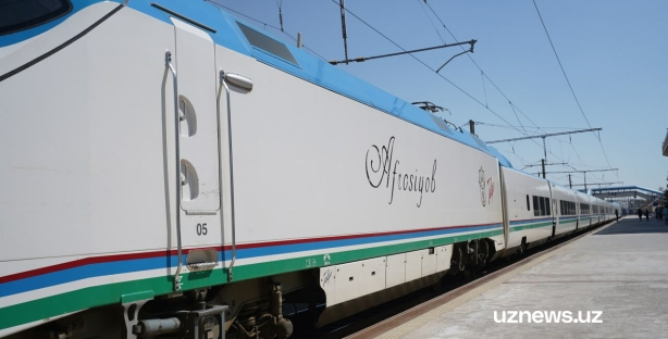 Запускаются дополнительные поезда Afrosiyob между Самаркандом и Ташкентом