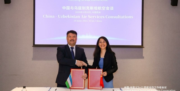 Количество авиарейсов между Узбекистаном и Китаем увеличат до 100 в неделю