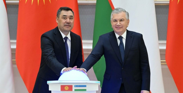 Президенты Узбекистана и Кыргызстана дали старт трём проектам кооперации