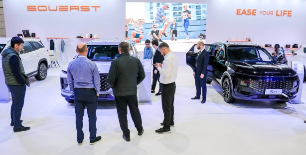 Бренд SOUEAST успешно представил кроссоверы S09 и S07 на выставке Automechanika Tashkent 2024