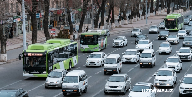 За проезд «по выделенке» для автобусов планируют увеличить штраф до 1,8 млн сумов