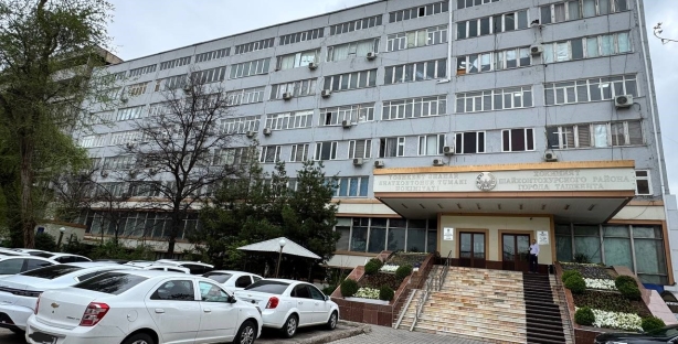 Здание хокимията Шайхантахурского района выставлено на торги