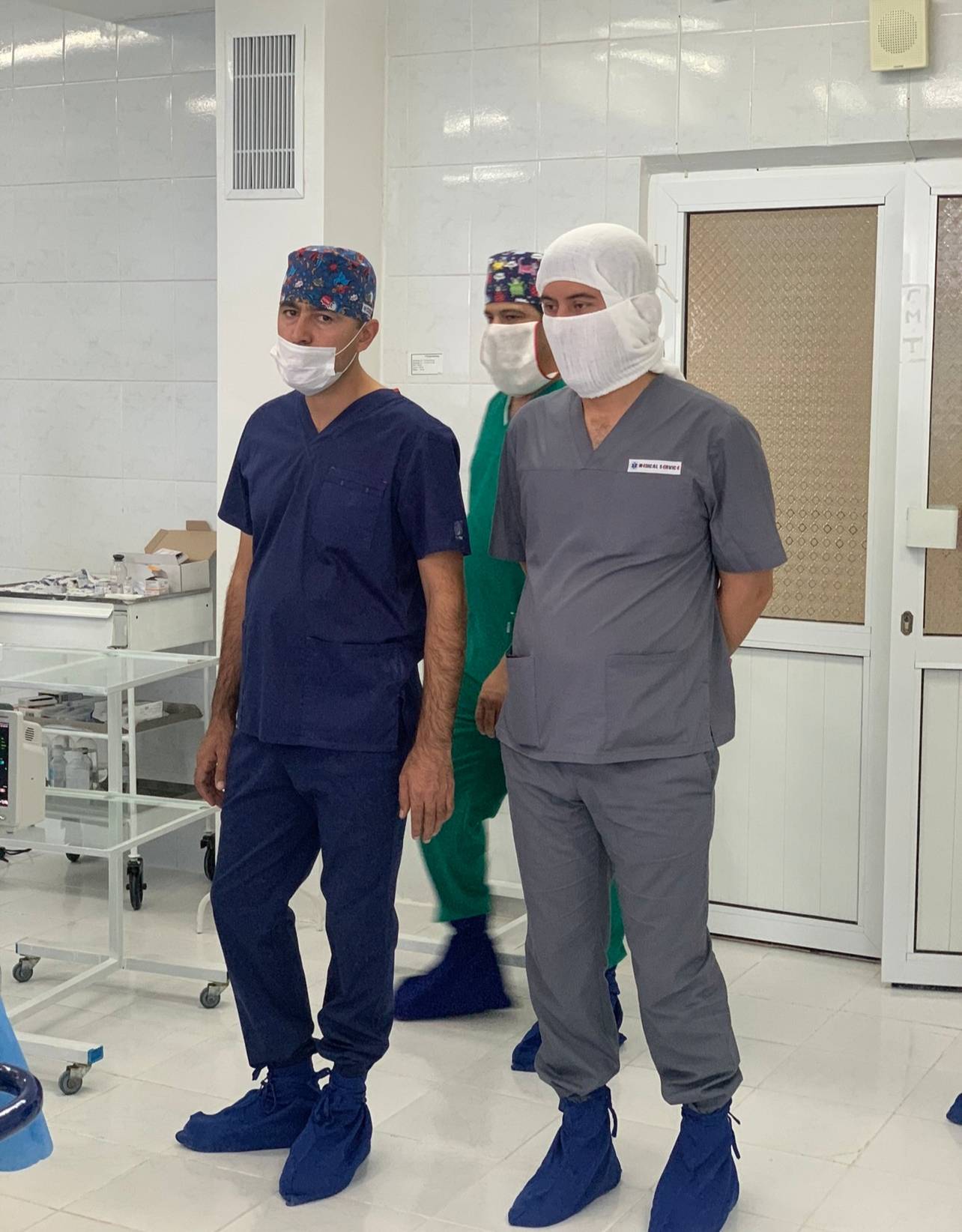 Команда Бухарского онкологического диспансера приняла активное участие в пересадке лоскута